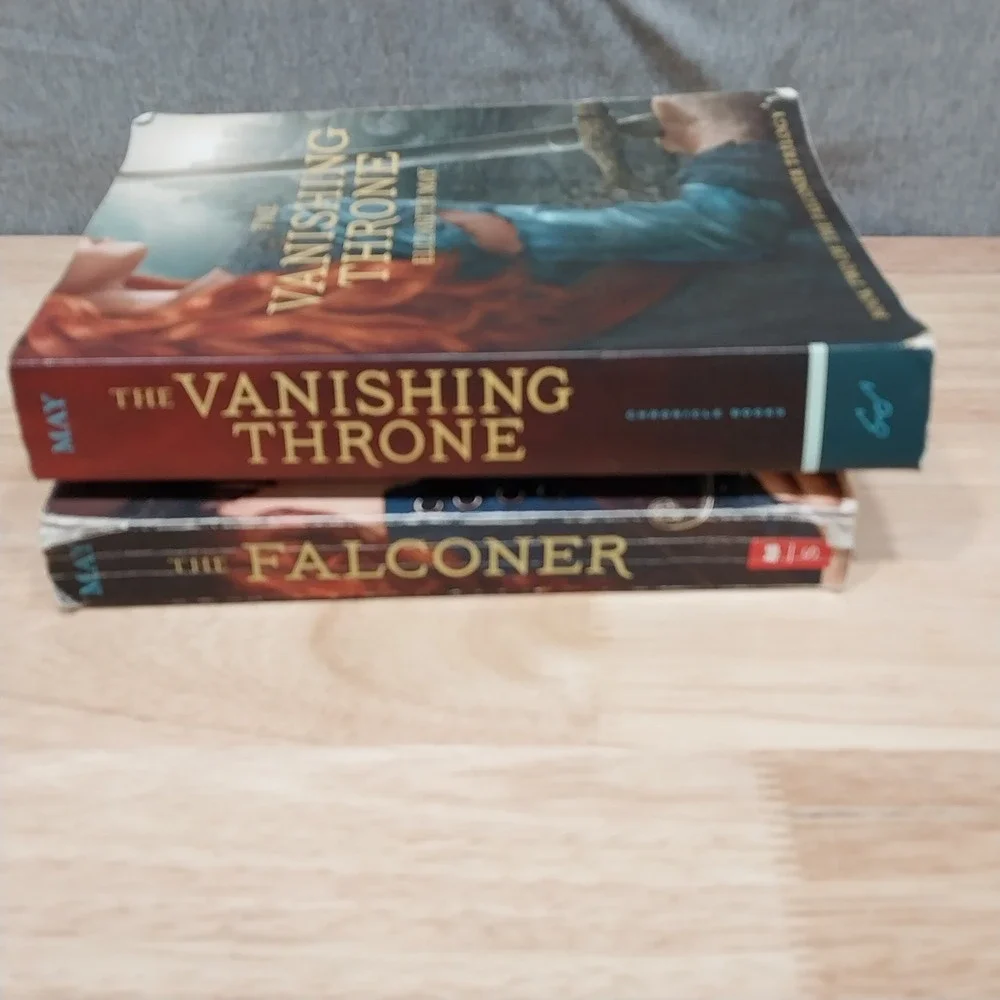 Elizabeth‎ May YA Fantasy Books The Falconer Vanishing Throne Lot of 2 Paperback